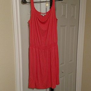 Loft Coral Dress Size Medium